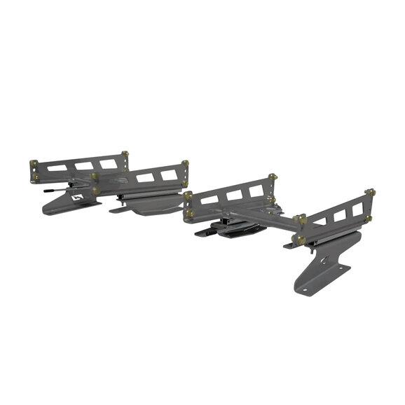 Motobilt Sliding Front Seat Mounts Motobilt MB2163 Sliding Front Seat Mounts for 87-95 Jeep Wrangler YJ with PRP Seats