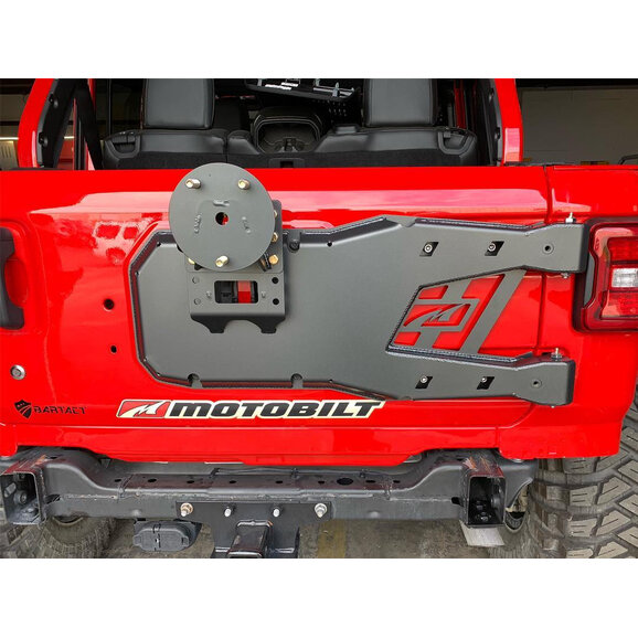 Motobilt Spare Tire Carrier Motobilt MB1089 Spare Tire Carrier for 18-26 Jeep Wrangler JL