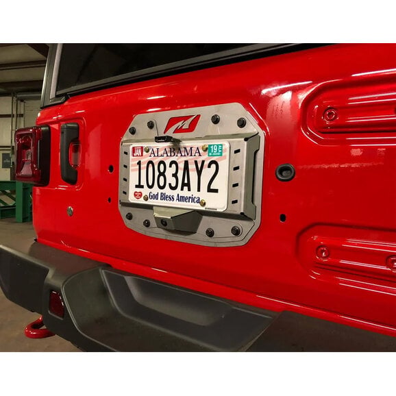 Motobilt Spare Tire Delete Kit Motobilt MB1077-LD-PL6 Spare Tire Delete Kit for 18-26 Jeep Wrangler JL