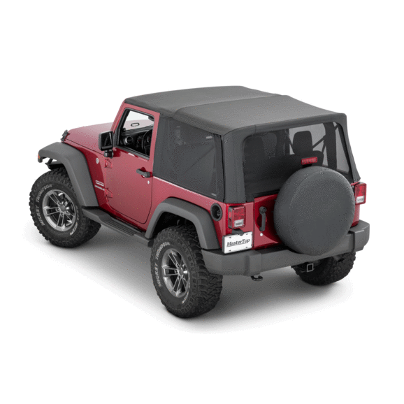 MasterTop Mesh Trail Screens MasterTop 16032301 Mesh Trail Screens for 10-18 Jeep Wrangler JK