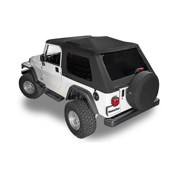 MasterTop SkyMaster® Frameless Fastback Soft Top MasterTop SkyMaster® Frameless Fastback Soft Top for 04-06 Jeep Wrangler Unlimited LJ