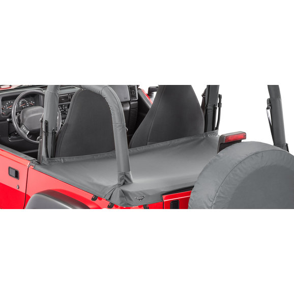 MasterTop Tonneau Cover MasterTop 14504135 Tonneau Cover for 92-95 Jeep Wrangler YJ with Hardtop