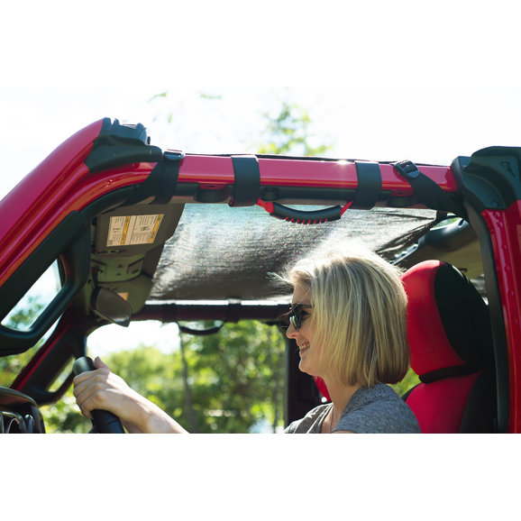 MasterTop Mesh Bimini Plus Top with Integrated Grab Handles for 1821