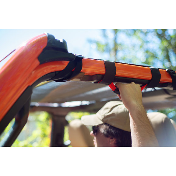 MasterTop Mesh Bimini Plus Top with Integrated Grab Handles For Jeep Gladiator JT Quadratec