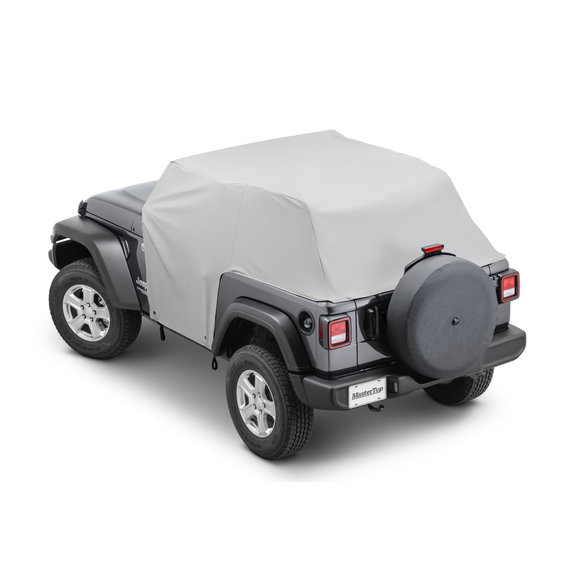 MasterTop Full Door Cab Cover MasterTop 11110509 Full Door Cab Cover for 18-22 Jeep Wrangler JL with hard or soft top removed