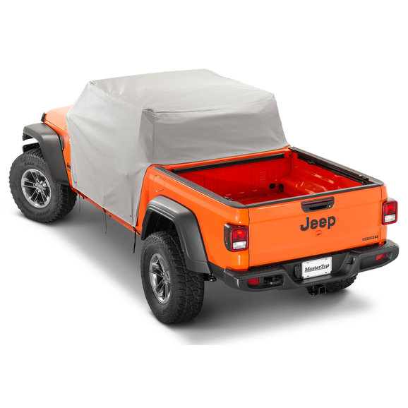 MasterTop Full Door Cab Cover MasterTop 11110709 Full Door Cab Cover For Jeep Gladiator JT with hard or soft top removed