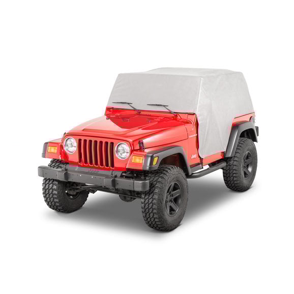MasterTop Five Layer Weatherproof Full Door Cab Cover MasterTop 11120009 Five Layer Weatherproof Full Door Cab Cover for 92-06 Jeep Wrangler YJ & TJ
