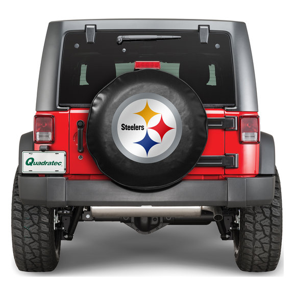 NFL Pittsburgh Steelers Official Logo Tire Cover Quadratec