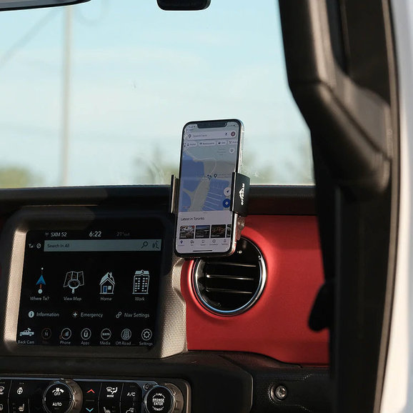 Offroam EE20005 Phone Mount Kit for 1822 Jeep Wrangler JL & Gladiator JT Quadratec