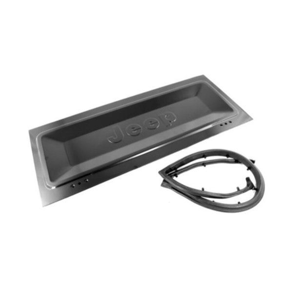 OMIX Steel Tailgate & Seal Kit OMIX 12005.08 Steel Tailgate & Seal Kit for 76-86 Jeep CJ-7 & CJ-8