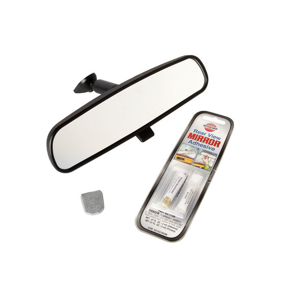 OMIX Rear View Mirror Kit OMIX 11020.02 Rear View Mirror Kit for 76-21 Jeep Vehicles