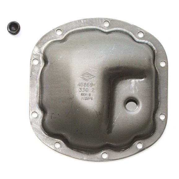 OMIX Differential Cover OMIX 16595.81 Differential Cover for 93-07 Jeep Wrangler TJ, JK & Unlimited, Grand Cherokee ZJ, WJ & WK with Super 30 Low Pinion Front Axle