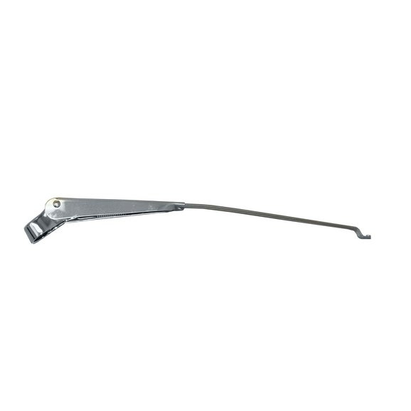 OMIX Front Wiper Arm in Silver OMIX 19710.01 Front Wiper Arm in Silver for 68-86 Jeep CJ Vehicles