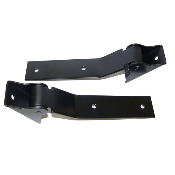 OMIX OE Tailgate Hinge Set in Black OMIX 11218.01 OE Tailgate Hinge Set in Black for 87-95 Jeep Wrangler YJ