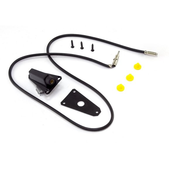 OMIX Antenna Base in Black OMIX 17213.02 Antenna Base in Black for 76-95 Jeep CJ's & Wrangler YJ