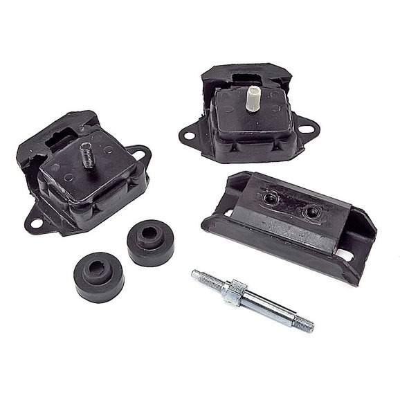 OMIX Engine Mount Kit OMIX 17474.03 Engine Mount Kit for 72-86 Jeep CJ Vehicles with 4.2L Engine