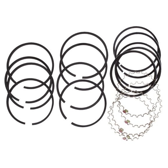 OMIX-ADA Piston Ring Set (.080) OMIX-ADA 17430.06 Piston Ring Set (.080) for 41-71 Jeep Vehicles with 134c.i.