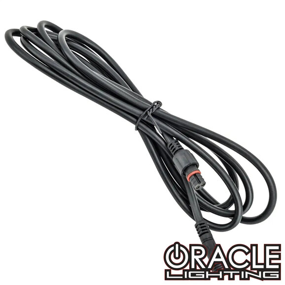 Oracle Lighting 2-Pin 6' Extension Cable Oracle Lighting 5845-504 2-Pin 6' Extension Cable for LED Wheel Rings & Rock Lights