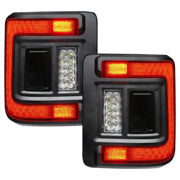 Oracle Lighting Flush Mount led Tail Lights Oracle Lighting 5884-504 Flush Mount led Tail Lights for 18-25 Jeep Wrangler JL