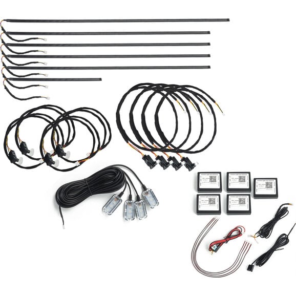 Oracle Lighting Dynamic ColorSHIFT 18-Piece Universal LED Interior Kit - Bluetooth Multi-Zone Lighting Oracle Lighting 4240-332 Dynamic ColorSHIFT 18-Piece Universal LED Interior Kit - Bluetooth Multi-Zone Lighting