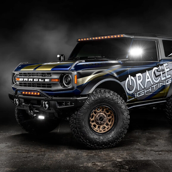 Oracle Lighting Integrated Windshield Roof LED Light Bar System Oracle Lighting Integrated Windshield Roof LED Light Bar System for 21-25 Ford Bronco