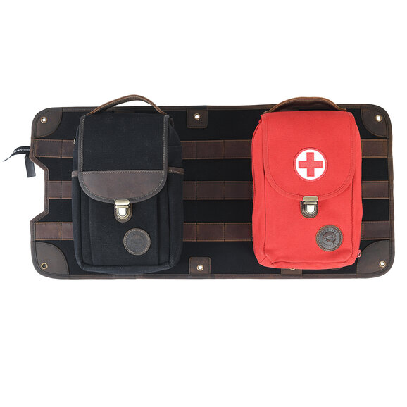 Overland Outfitters Tailgate Panel with Bags & First Aid Bag Overland Outfitters Tailgate Panel with Bags & First Aid Bag for 07-18 Jeep Wrangler JK