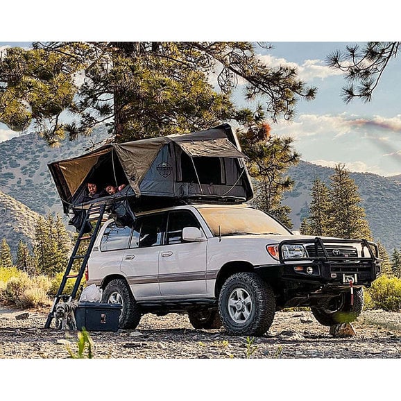 Overland Vehicle Systems Bushveld II Hard Shell Roof Top Tent Overland Vehicle Systems 18189901 Bushveld II Hard Shell Roof Top Tent