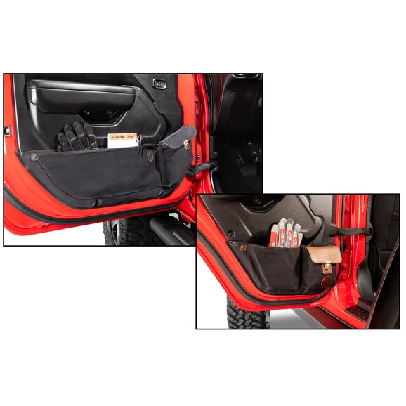 Overland Outfitters  Door Panel Pockets for 18-24 Jeep Wrangler JL & Gladiator JT
