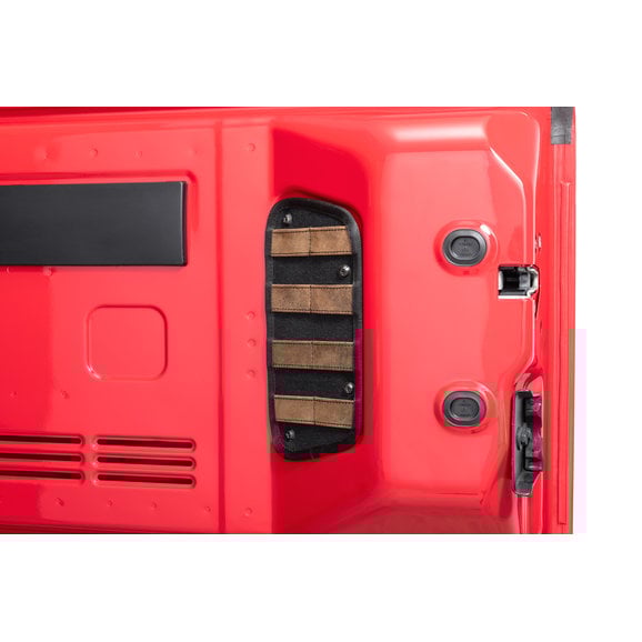 Overland Outfitters HD MOLLE Tailgate Accessory Panel Overland Outfitters OO3052B HD MOLLE Tailgate Accessory Panel for 07-18 Jeep Wrangler JK
