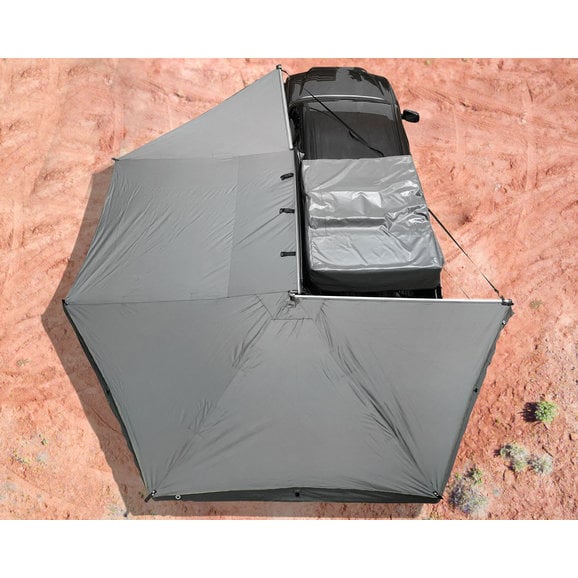 Overland Vehicle Systems Nomadic 270 Awning with Black Storage Cover Overland Vehicle Systems Nomadic 270 Awning with Black Storage Cover