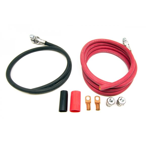 Painless Wiring Battery Cable Kit (8 ft Red & 3 ft Black Cables) Painless Wiring 40113 Battery Cable Kit (8 ft Red & 3 ft Black Cables)