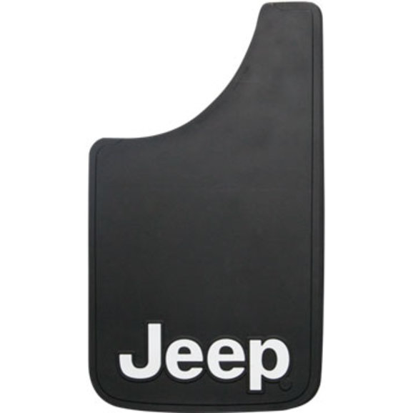 Plasticolor Jeep Logo Mud Guards - 11" x 19" Plasticolor 000542R01 Jeep Logo Mud Guards - 11" x 19"