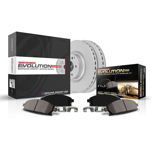 PowerStop Z17 Evolution GEOMET Fully Coated Rotor Brake Kit PowerStop Z17 Evolution GEOMET Fully Coated Rotor Brake Kit for 21-26 Ford Bronco