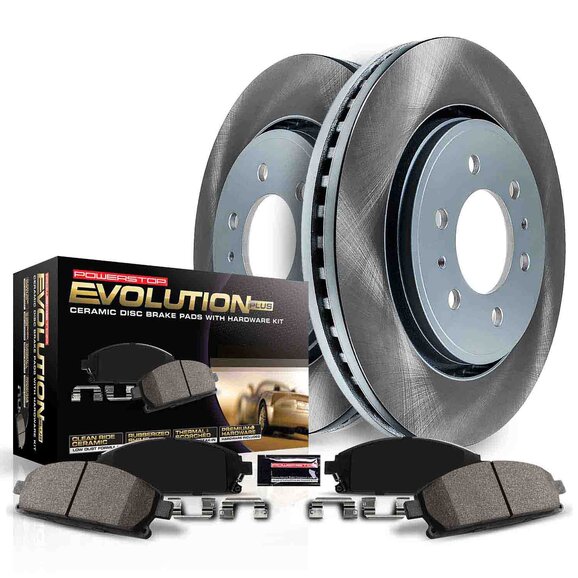 PowerStop Z17 Semi-Coated Rotor Brake Kit PowerStop Z17 Semi-Coated Rotor Brake Kit 21-26 Ford Bronco
