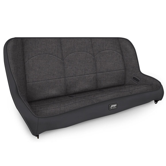 PRP Seats  46 in. Wide Low Back Rear Bench Seat for 07-18 Jeep Wrangler Unlimited JK