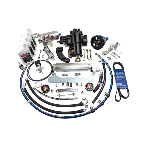 PSC Motorsports Big Bore XD Adventure Steering Kit PSC Motorsports SK689R20JP1 Big Bore XD Adventure Steering Kit for 20-23 Jeep Wrangler JL with 2.0L