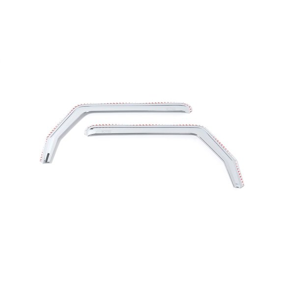 Putco Element Chrome Window Visors Putco Element Chrome Window Visors for 07-18 Jeep Wrangler JK
