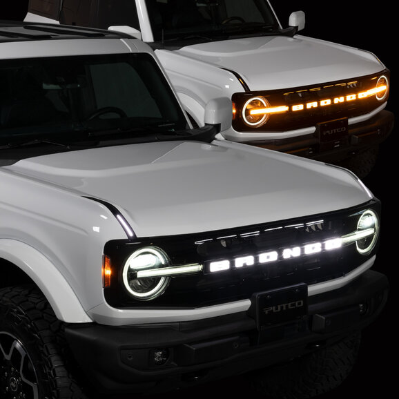 Putco Luminix LED Grille Emblem Putco Luminix LED Grille Emblem for 21-27 Ford Bronco
