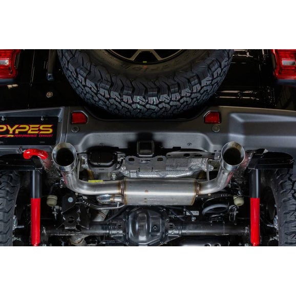 ジープ　ラングラー　マフラー　Pypes Performance Exhaust Pypes Performance Exhaust SJJ25SQ High Ground Clearance Cat