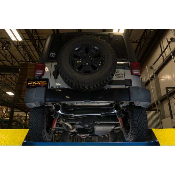 Pypes Performance Exhaust SJJ20S Dual Exit Axle Back Exhaust System for