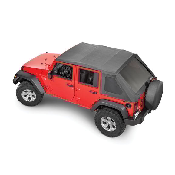 QuadraTop Adventure Top S  Soft Top  QuadraTop  Adventure Top S  Soft Top  for 07-18 Jeep Wrangler JK Unlimited 4-Door