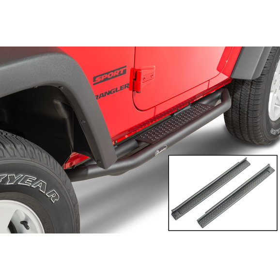 Quadratec QRC Side Armor with Step Quadratec QRC Side Armor with Step for 07-18 Jeep Wrangler JK