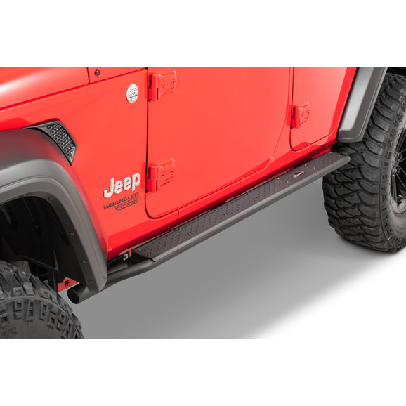 Quadratec Brute Strength Side Steps Quadratec Brute Strength Side Steps for 18-24 Jeep Wrangler Unlimited JL 4-Door