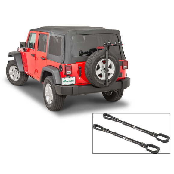 Quadratec Spare Wheel Mounting Bike Rack Quadratec Spare Wheel Mounting Bike Rack