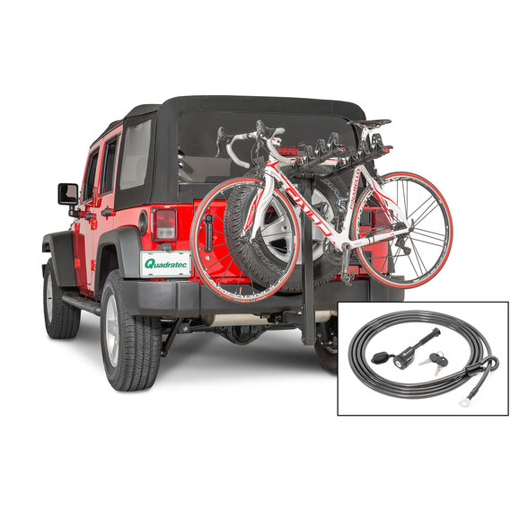 Quadratec 4 Bike Folding Bike Rack Quadratec 4 Bike Folding Bike Rack for 2" Receiver Hitch