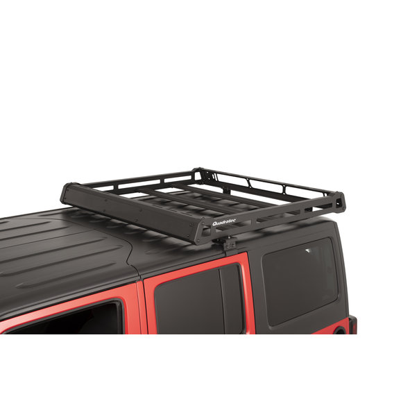 Quadratec Aluminum Roof Rack Quadratec Aluminum Roof Rack for 07-18 Jeep Wrangler JK Unlimited 4-Door