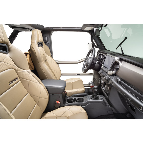 Corbeau Quadratec 30th Anniversary Trailcat Reclining Front Seat Pair Corbeau Quadratec 30th Anniversary Trailcat Reclining Front Seat Pair for 76-18 Jeep CJ-7, Wrangler YJ, TJ, JK & Unlimited