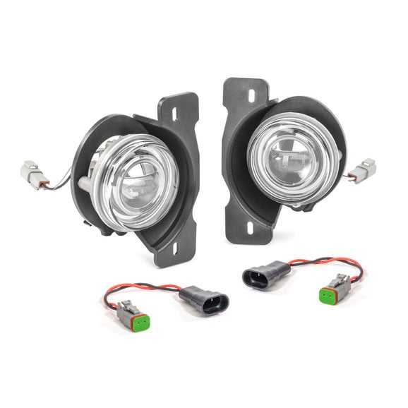 Quadratec LED Fog Lights Kit Quadratec LED Fog Lights Kit for 07-25 Jeep Wrangler JL (with Rubicon Steel Bumper) & JK (with 10th Anniversary Bumper)