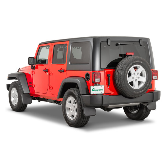 Quadratec Molded Splash Guards for 0718 Jeep Wrangler JK Rear for 07