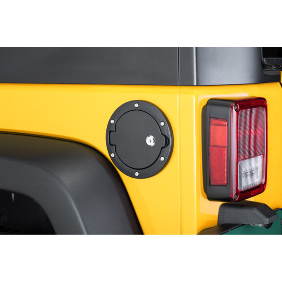 Quadratec Billet Aluminum Fuel Door Quadratec Billet Aluminum Fuel Door for 07-18 Jeep Wrangler JK